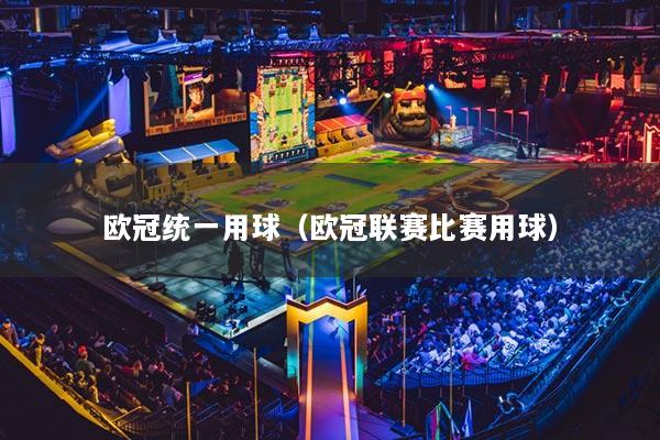 歐冠統(tǒng)一用球（歐冠聯(lián)賽比賽用球）
