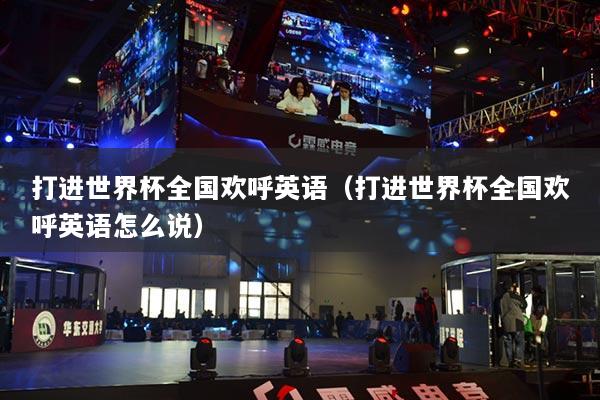 打進(jìn)世界杯全國歡呼英語（打進(jìn)世界杯全國歡呼英語怎么說）