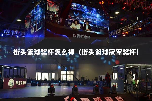 街頭籃球獎(jiǎng)杯怎么得（街頭籃球冠軍獎(jiǎng)杯）
