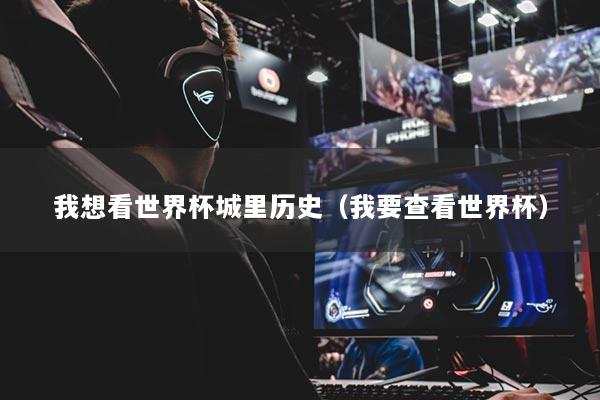 我想看世界杯城里歷史（我要查看世界杯）