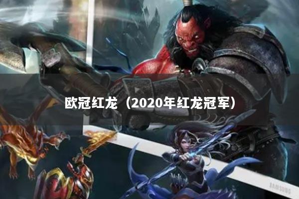 歐冠紅龍（2020年紅龍冠軍）